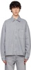 Gray La Casa 'La chemise de-Nîmes' Denim Overshirt