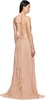 Pink Georgette Maxi Dress