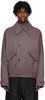 Purple Boxy Jacket