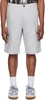 Gray Regular Cargo Shorts