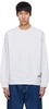 Gray Label Script Sweatshirt