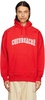Red 'Cœur Sacré' Hoodie