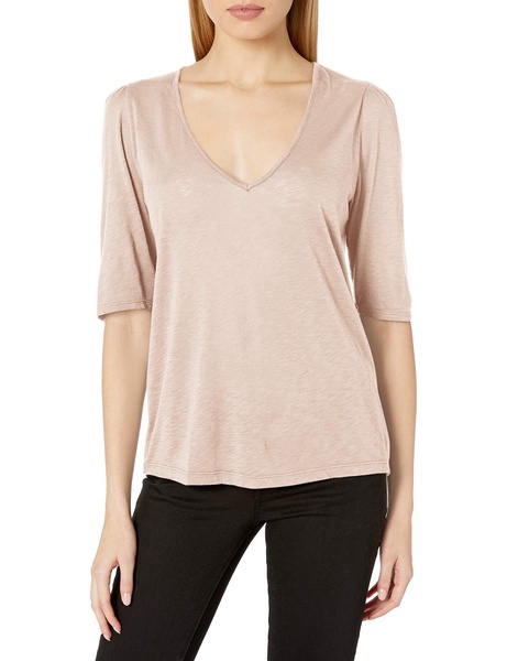 Velvet by Graham & Spencer Women's Fran Lux Slub Shirt