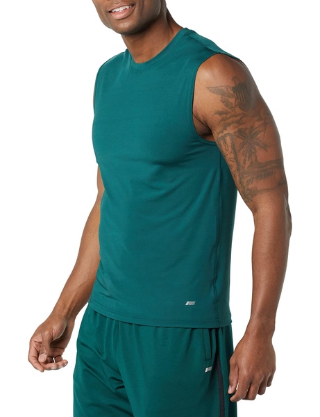 Amazon Essentials Men's Active Tech Stretch Workout Tank Baselayer