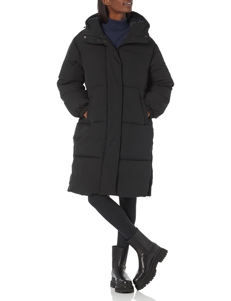 Amazon Essentials Women's Oversized Long Puffer Jacket (Available in Plus Size)