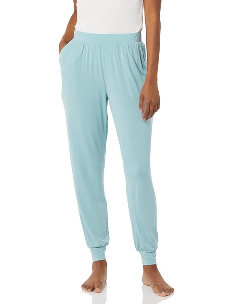 Amazon Essentials Womens Pajama Pants, Lightweight Knit Jersey Jogger Lounge Sleep Wear with Pockets