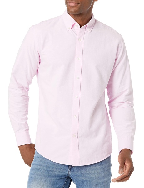 Amazon Essentials Men's Regular-Fit Long Sleeve Oxford Shirt - Discontinued Colors