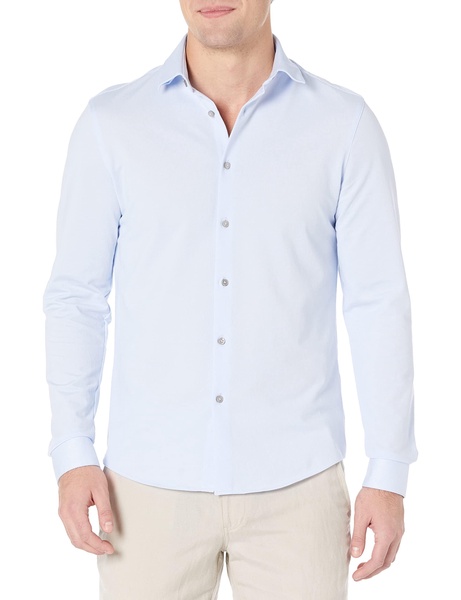 Calvin Klein Men's Dress Shirt Extreme Slim Fit Stain Shield