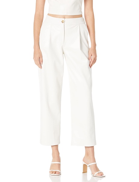 The Drop Women's Theor Vegan Leather Trouser