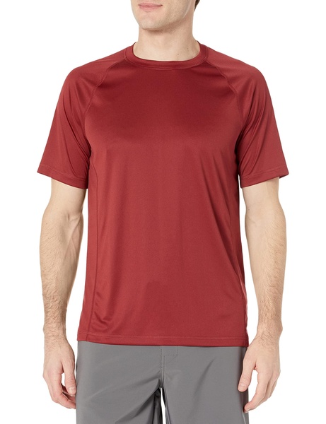 Amazon Essentials Men's Slim-Fit Short-Sleeve Quick-Dry UPF 50 Swim Tee