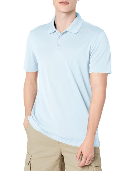 Amazon Essentials Men's Golf Polo Shirt, Short Sleeve, Dri Fit, Slim-Fit, Quick-Dry