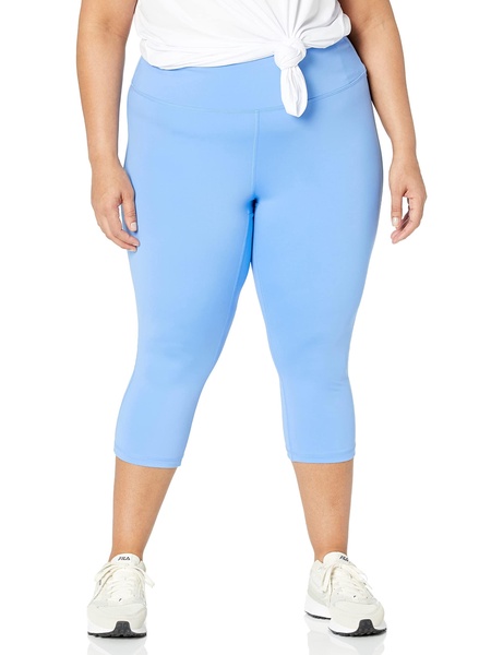 Amazon Essentials Women's Active Sculpt Workout Athleisure High Rise Capri Leggings (Available in Plus Size)