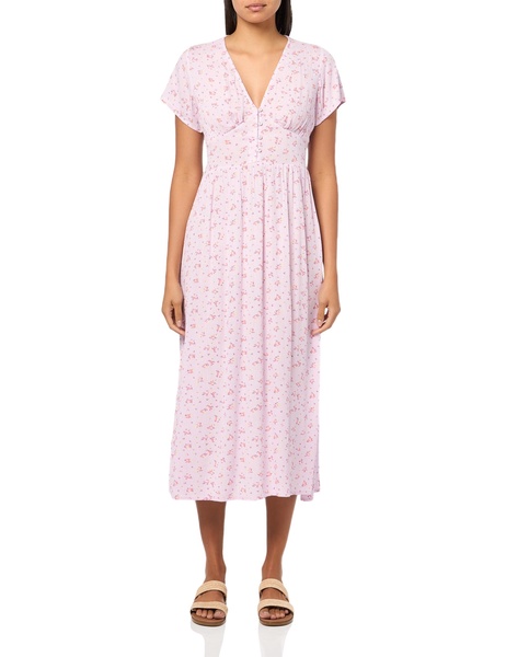 Billabong Women's Morning Sky V-Neck Midi Dress