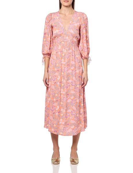 Billabong Women's Paradise Sky V-Neck Midi Dress