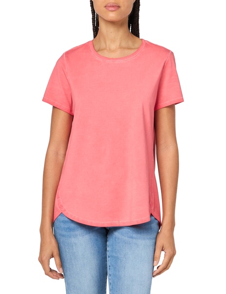 NIC+ZOE Women's Ss Shirt Tail Crew Tee
