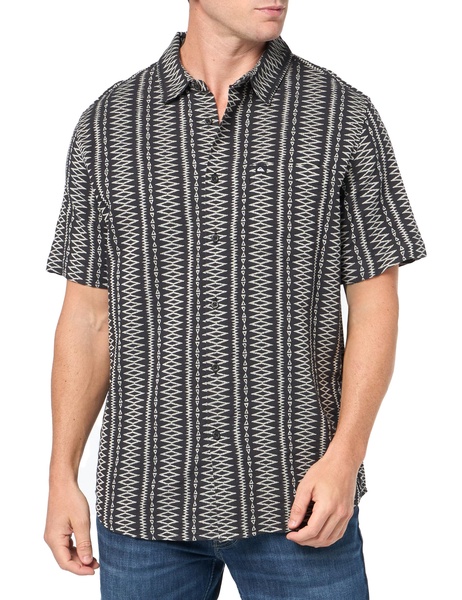 Quiksilver Men's Vibrations Classic Button Up Woven Top