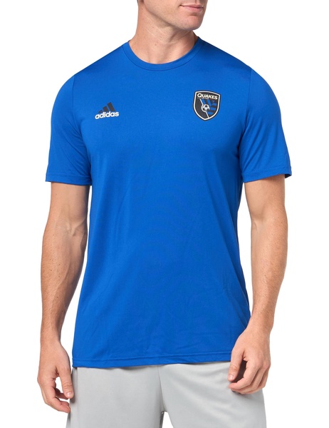 adidas Men's San Jose Earthquakes MLS Short Sleeve T-Shirt