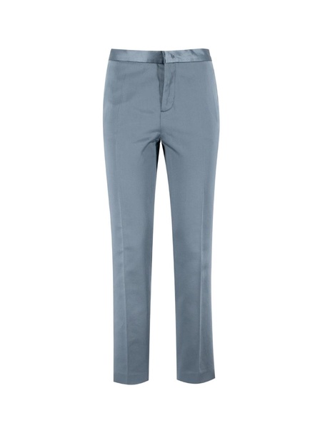 Linen Viscose Cloth Regular Trousers