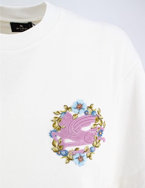 Crewneck T-shirt Made From Cotton Jersey