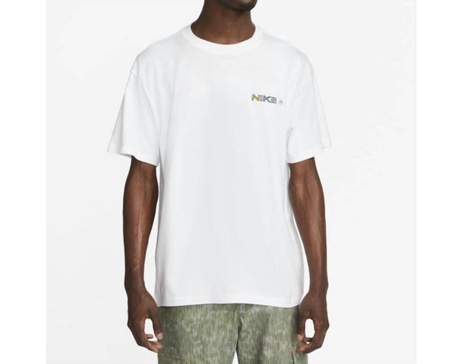 men's sb apple pigeon graphic t-shirt in white