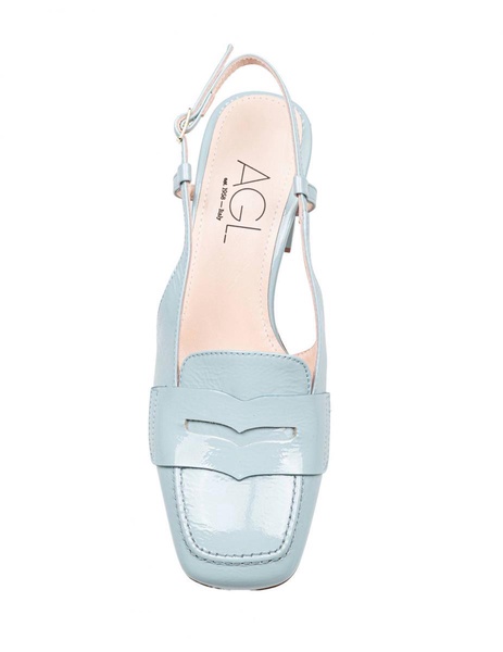 Agl Patent Leather Moccasin