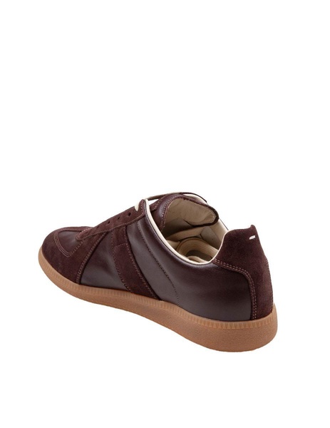 Maison Margiela Suede And Fabric Sneakers