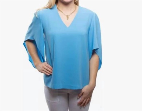 nina top in provence blue