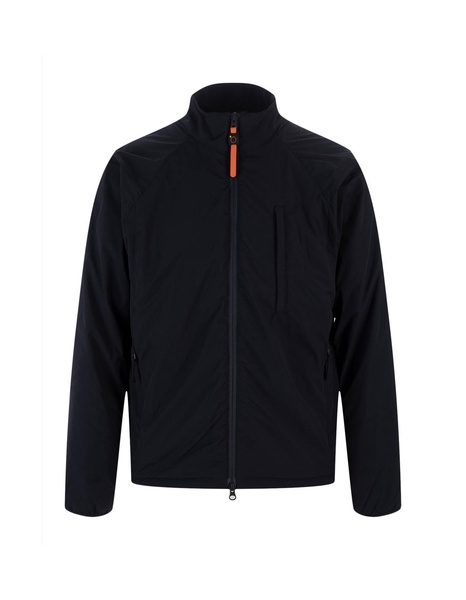 Black Nylon Stretch Jacket