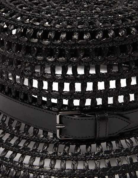 Black Uccio Hat
