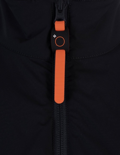 Black Nylon Stretch Jacket