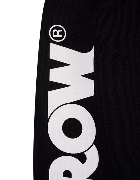 Bermuda Shorts With Contrast Lettering Logo