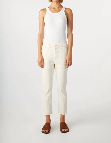 easy army trouser in bone