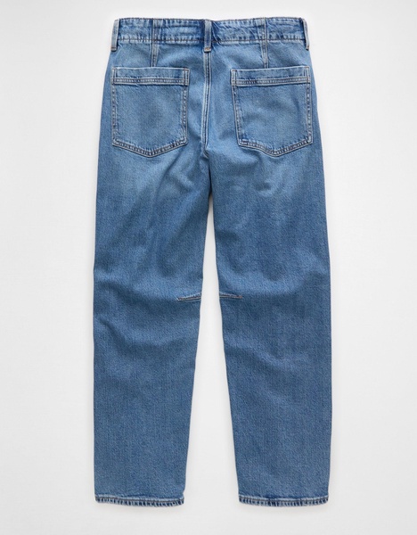 ae stretch barrel jean