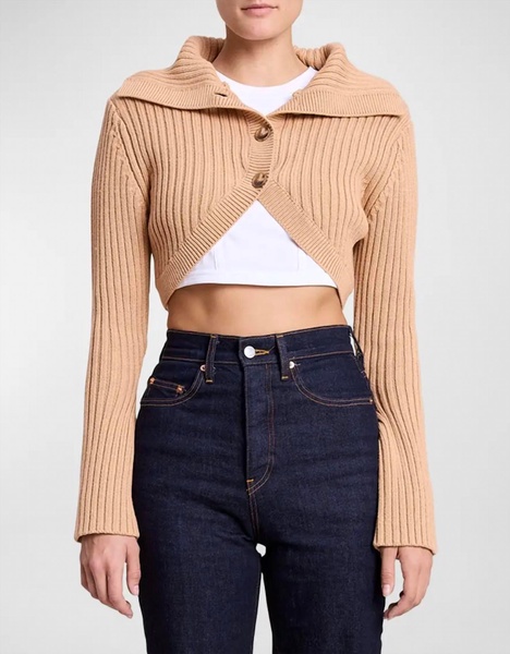 tinsley cardigan in butternut