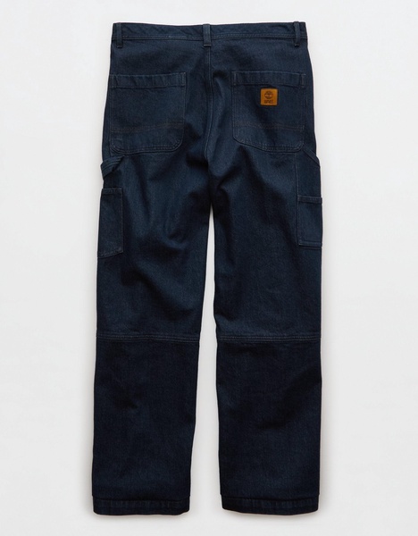 timberland x ae wide-leg denim work pant