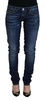 washed cotton low waist women casualwomen's jeans