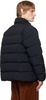 Black Burlington Puffer Down Jacket