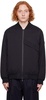 Black Towada Down Bomber Jacket