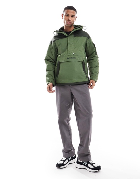 Columbia Challenger insulated pullover in green