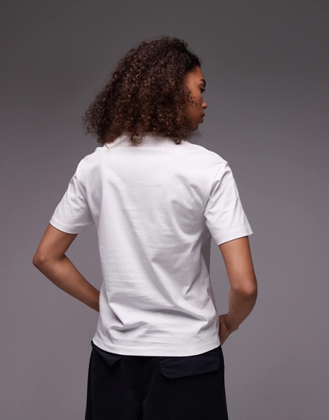 Carhartt WIP pocket heart logo T-shirt in white
