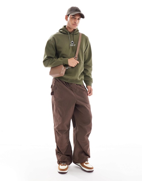 AAPE By A Bathing Ape clover hoodie in khaki