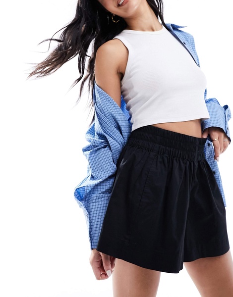 ASOS DESIGN boxer shorts in black