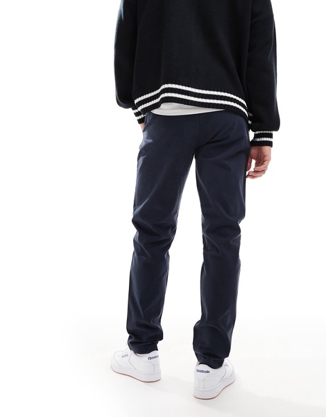 Levi's XX Chino straight garment dye twill pants in navy
