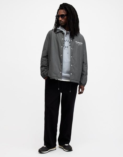 AllSaints Underground coach jacket in blue