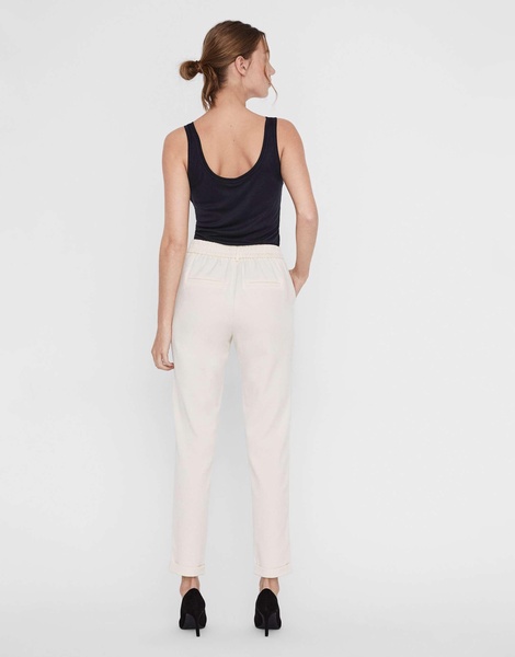 Vero Moda straight leg pants in cream