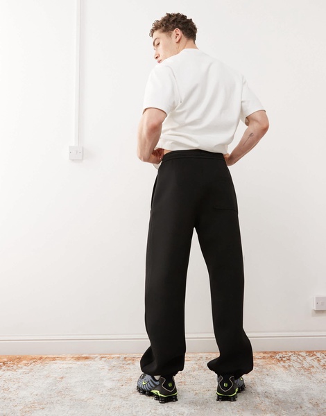 Weekday Simon scuba sweatpants in black