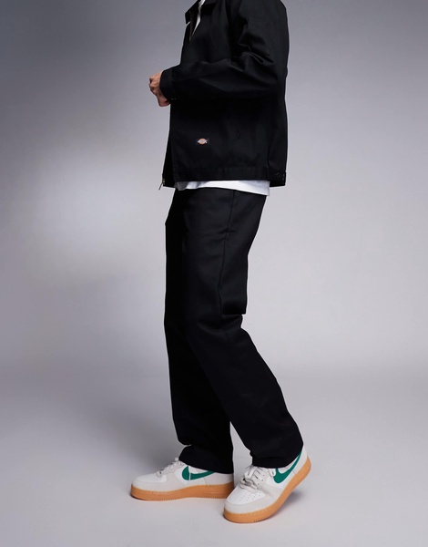Dickies 873 slim straight fit work pants in black