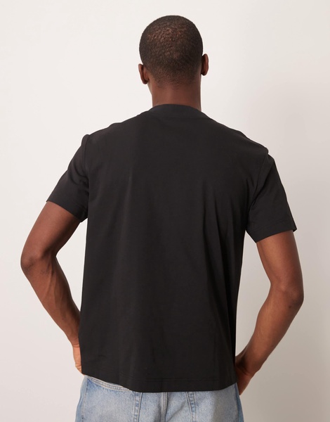 Calvin Klein Jeans large photo logo t-shirt in black