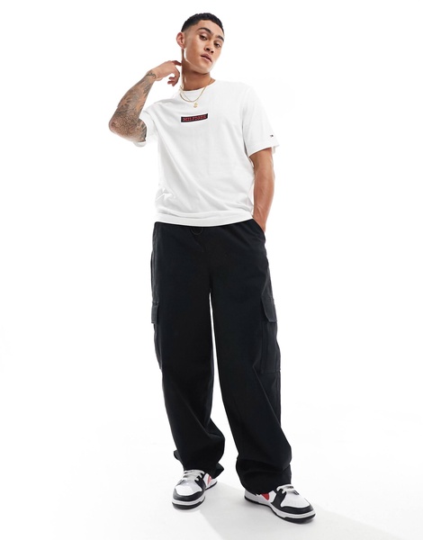Tommy Hilfiger monotype box T-shirt in white