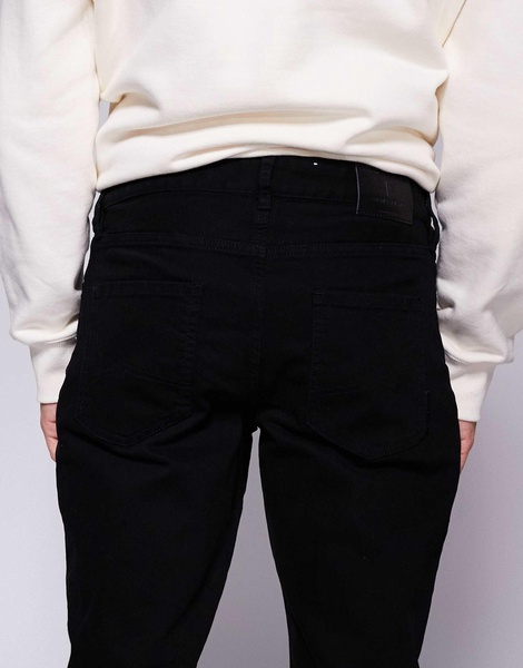 Armani Exchange slim jeans in black